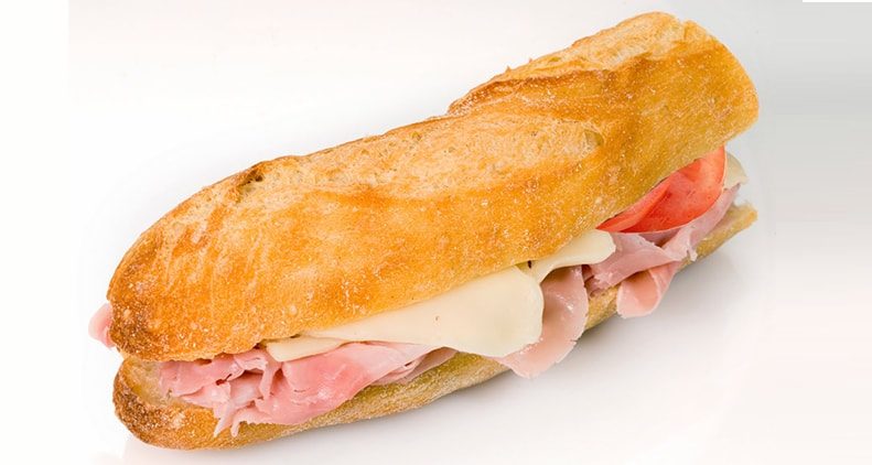 panino cotto pomodoro sottiletta