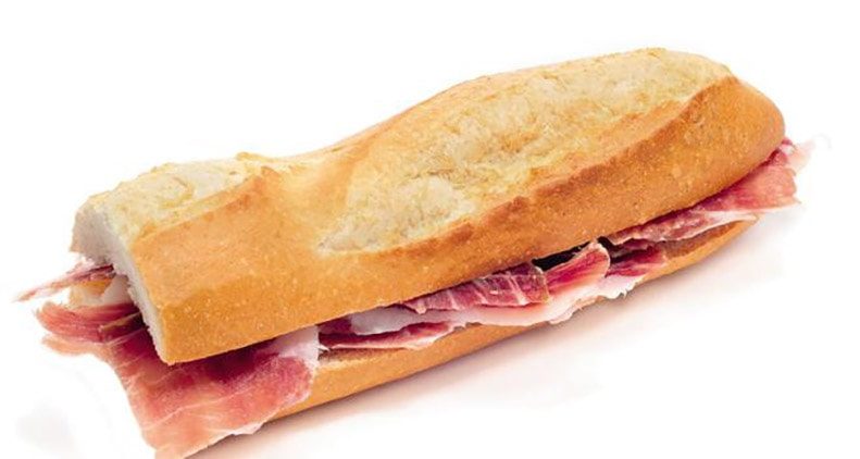 panino crudo sottiletta