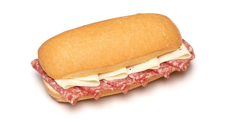 panino salame sottiletta